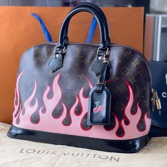 Louis Vuitton Alma Purse Customized Authentic - Picture 14 of 14